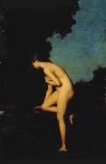 Jean-Jacques Henner La Fontaine oil painting picture wholesale